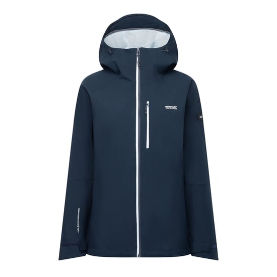 Regatta Womens/Ladies Birchdale II Waterproof Jacket (Navy/Skyway) - Image 2