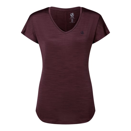 Dare 2B Womens/Ladies Vigilant Active T-Shirt (Huckleberry) - Image 2