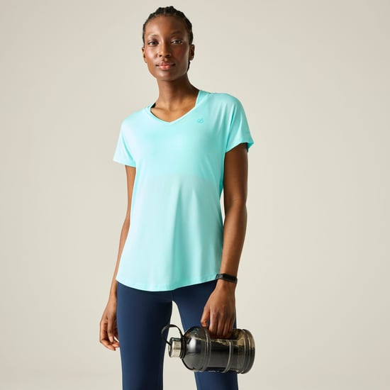 Dare 2B Womens/Ladies Vigilant Active T-Shirt (Water Ballet) - Image 1