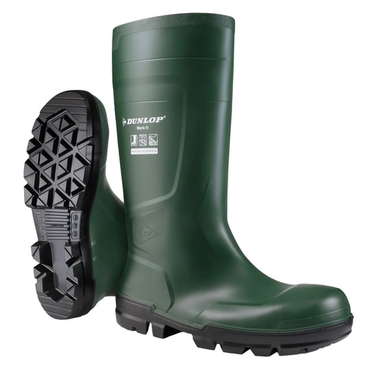 Dunlop Dames/Dames Work-It Wellington Laarzen (Erfgoed Groen) - Image 5