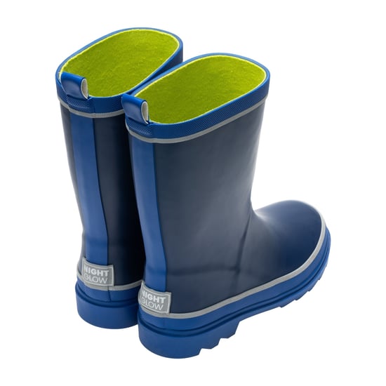 Regatta Great Outdoors Childrens/Kids Foxfire Wellington Boots (Aviator Blue/Olympian Blue) - Image 2
