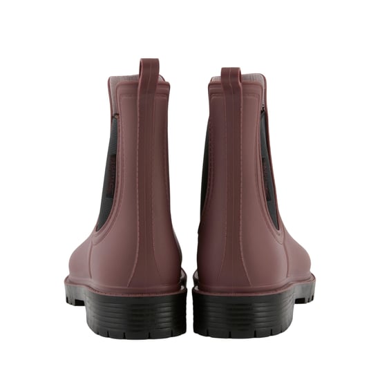 Regatta Womens/Ladies Lady Harriett II Ankle Wellington Boots (Dark Cherry/Black) - Image 2