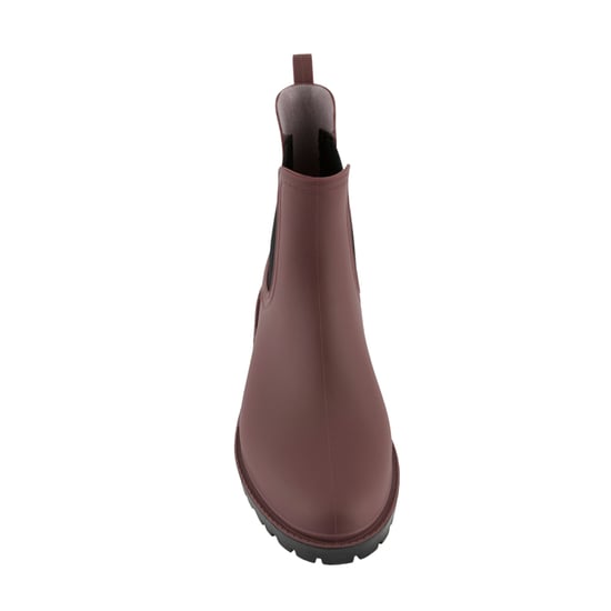 Regatta Womens/Ladies Lady Harriett II Ankle Wellington Boots (Dark Cherry/Black) - Image 3