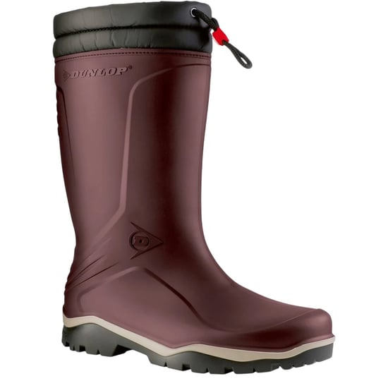 Dunlop Unisex Blizzard Wellington Laarzen voor volwassenen (Bordeauxrood/Grijs/Zwart) - Image 4