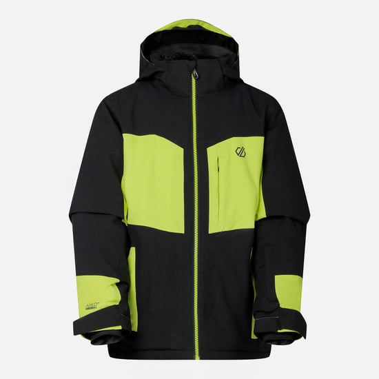 Dare 2B Rip It-skijas voor kinderen (Zwart/Wild Lime) - Image 1