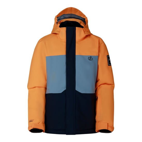 Dare 2B Childrens/Kids Send It II Ski Jacket (Electric Orange/Navy) - Image 2