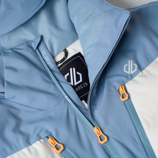 Dare 2B Mens Speed III Ski Jacket (Dusky Blue/Iceberg) - Image 4