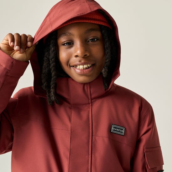 Dare 2B Shredder II-skijas voor kinderen (Rustiek rood) - Image 6