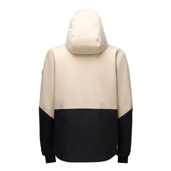 Dare 2B Mens Halfpipe IV Colour Block Ski Jacket (White Pepper/Black) - Image 3