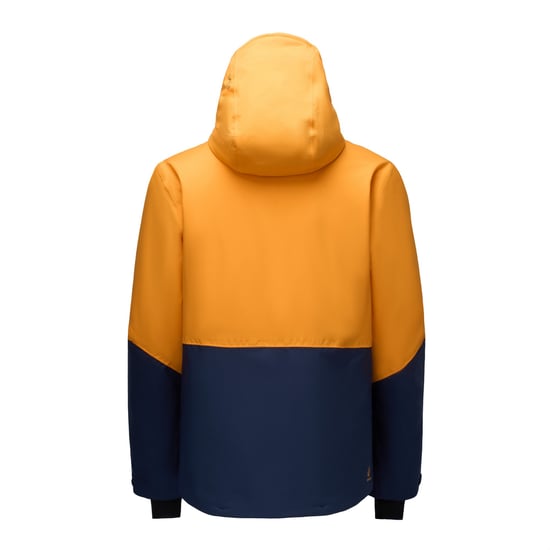 Dare 2B Mens Halfpipe IV Colour Block Ski Jacket (Navy/Electric Orange) - Image 2