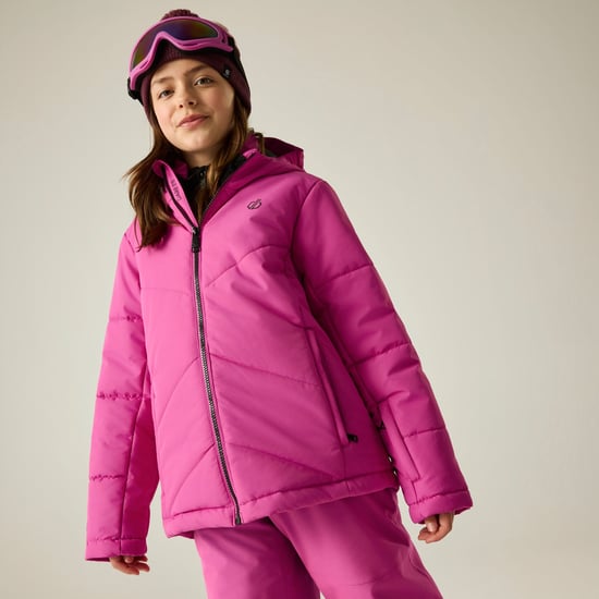 Dare 2B Childrens/Kids Glacier Ski Jacket (Extreme Pink) - Image 5