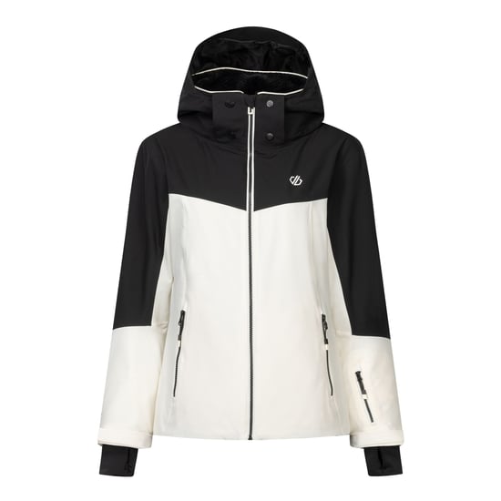 Dare 2B Womens/Ladies Flurry III Ski Jacket (Black/Egret) - Image 2