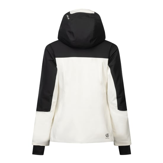 Dare 2B Womens/Ladies Flurry III Ski Jacket (Black/Egret) - Image 3