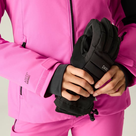 Dare 2B Womens/Ladies Flurry III Ski Jacket (Extreme Pink/Black) - Image 5