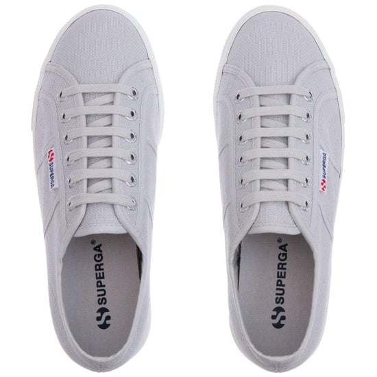 Superga Womens 2790 Linea Up Down Trainers (Grey Ash) - Image 4