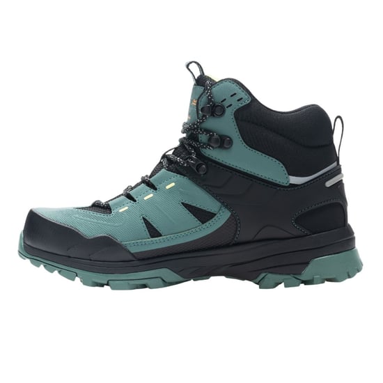 Regatta Womens/Ladies Regen Walking Boots (Spruce Green/Canary Yellow) - Image 3