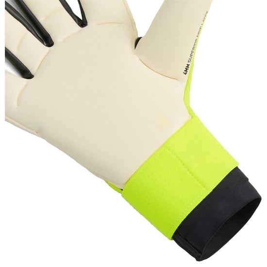 Puma Unisex-målvaktshandskar för vuxna: Ultra Ultimate Hybrid (Lime/Svart) - Image 3