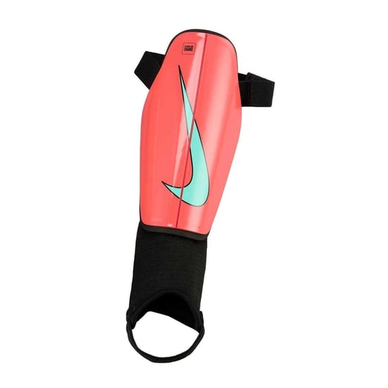 Nike Unisex-skenbensskydd för vuxna med Charge Swoosh-motiv (Orange/grön) - Image 3