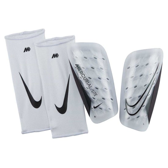 Nike Mercurial Lite-benplattor, set (Vit/Svart) - Image 1