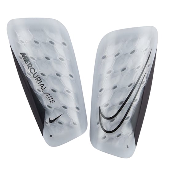 Nike Mercurial Lite-benplattor, set (Vit/Svart) - Image 2