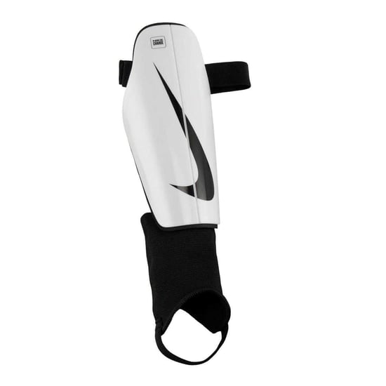 Nike Unisex-skenbensskydd för vuxna med Charge Swoosh-motiv (Vit/Svart) - Image 2