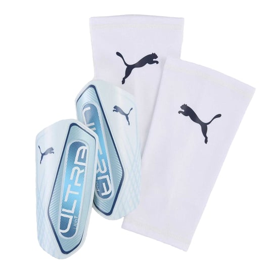 Puma Unisex-skenbensskydd för vuxna med Ultra Flex-logotyp, utan snörning (Blå/silver) - Image 2