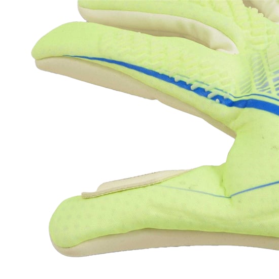 Puma Unisex-målvaktshandskar för vuxna: Ultra Ultimate Hybrid (Grön/blå/vit) - Image 2