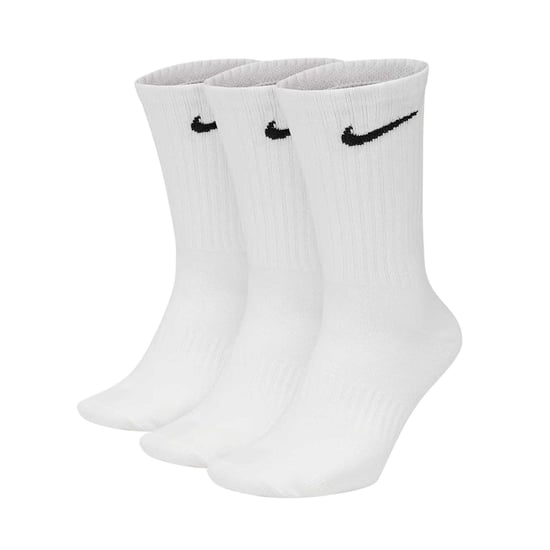 Nike Childrens/Kids Lightweight Crew Socks (Pack of 3) (White) - Image 1