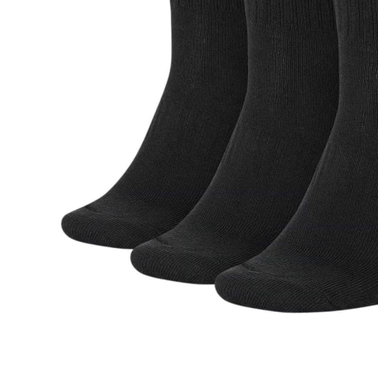 Nike Childrens/Kids Lightweight Crew Socks (Pack of 3) (Black) - Image 2