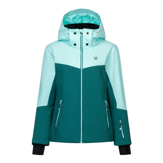 Dare 2B Womens/Ladies Flurry III Ski Jacket (Water Ballet/Mediterranea) - Image 2