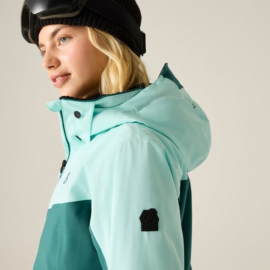 Dare 2B Womens/Ladies Flurry III Ski Jacket (Water Ballet/Mediterranea) - Image 4