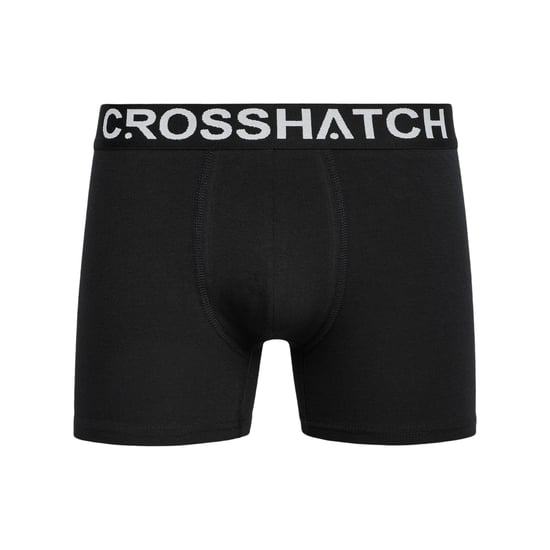 Crosshatch Mens Astral Boxer Shorts (Pack of 5) (Black) - Image 3