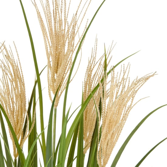 Kopu ® kunstplant siergras 125 cm met pluimen crème pot - Image 2