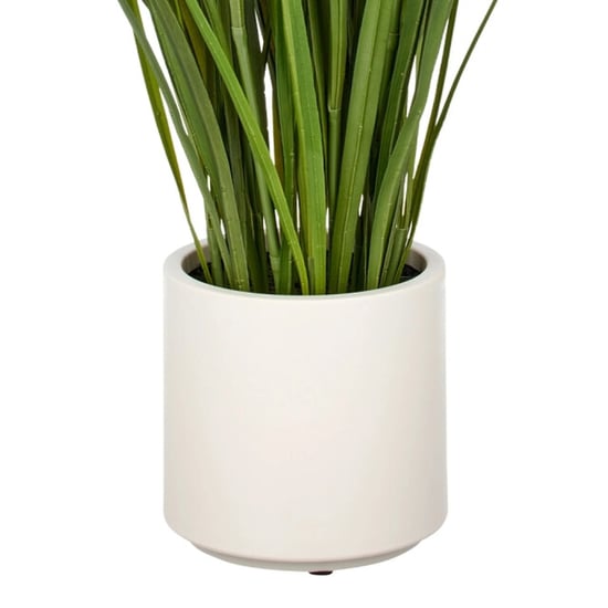 Kopu ® kunstplant siergras 125 cm met pluimen crème pot - Image 3