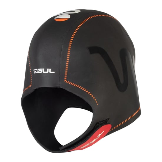 Gul Unisex-badmössa i neopren med logotyp för vuxna (Svart) - Image 1