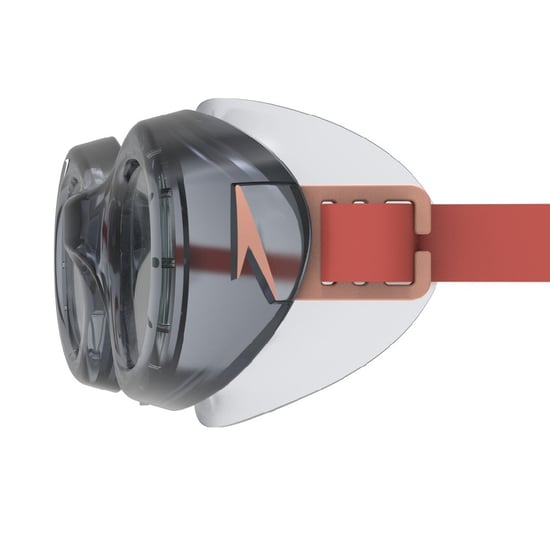 Speedo Childrens/Kids Futura Hydrospex Swimming Goggles (Red/Black) - Image 2