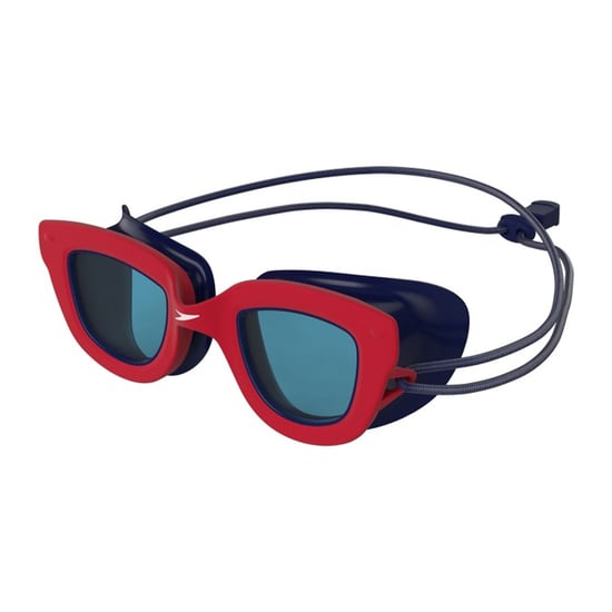 Speedo Childrens/Kids Sunny G Swimming Goggles (Dark Blue/Red) - Image 1