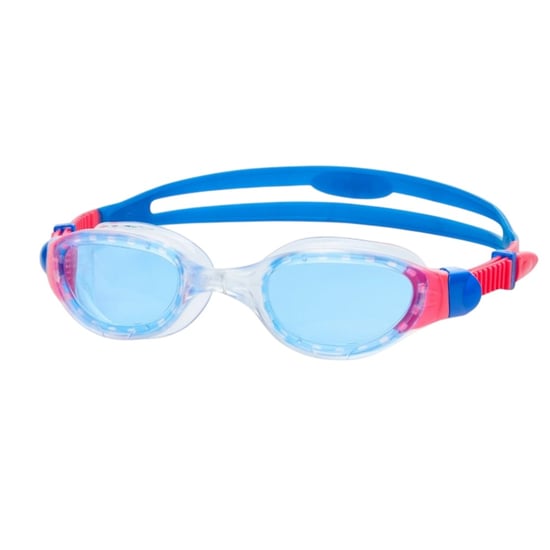 Zoggs Childrens/Kids Phantom Contrast Detail Swimming Goggles (Clear/Blue/Light Blue) - Image 1
