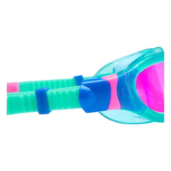 Zoggs Childrens/Kids Phantom Contrast Detail Swimming Goggles (Turquoise/Pink) - Image 2