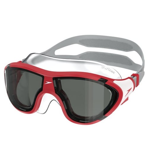 Speedo Childrens/Kids Biofuse 2.0 Diving Mask (Red/Grey) - Image 2