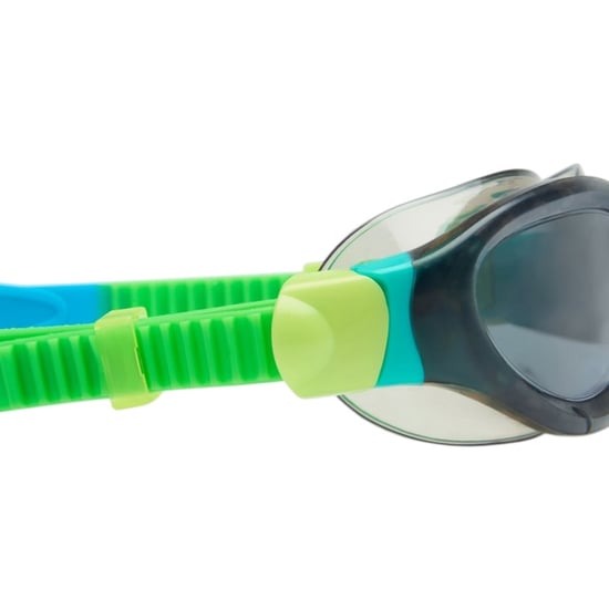 Zoggs Childrens/Kids Phantom Contrast Detail Swimming Goggles (Black/Green/Smoke) - Image 3