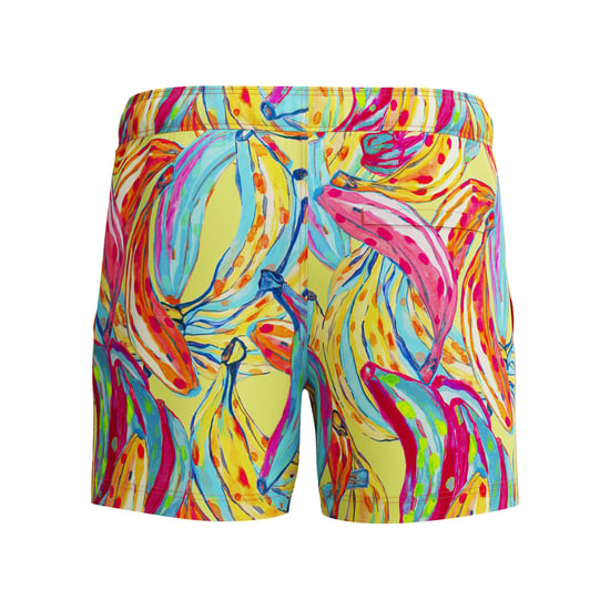 Speedo Mens Redondo Edge Volley Banana Swim Shorts (Red/Yellow/Blue) - Image 2
