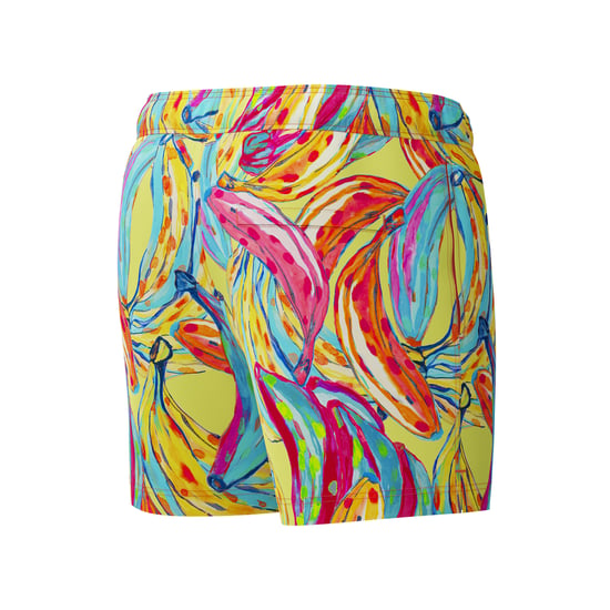 Speedo Mens Redondo Edge Volley Banana Swim Shorts (Red/Yellow/Blue) - Image 4
