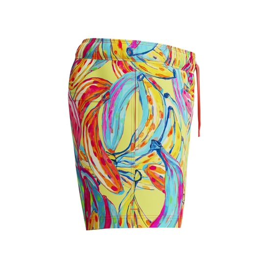 Speedo Mens Redondo Edge Volley Banana Swim Shorts (Red/Yellow/Blue) - Image 5