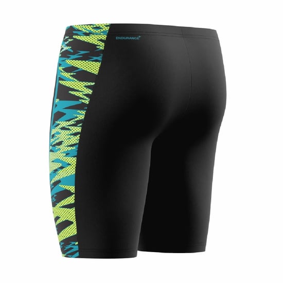 Speedo Mens Hyperboom Splice Jammer Shorts (Anthracite/Teal) - Image 4