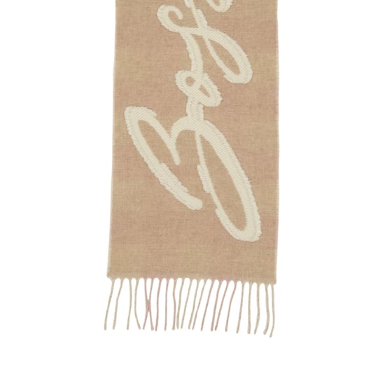 Boss Gingham Reversible Scarf (Rust) - Image 4