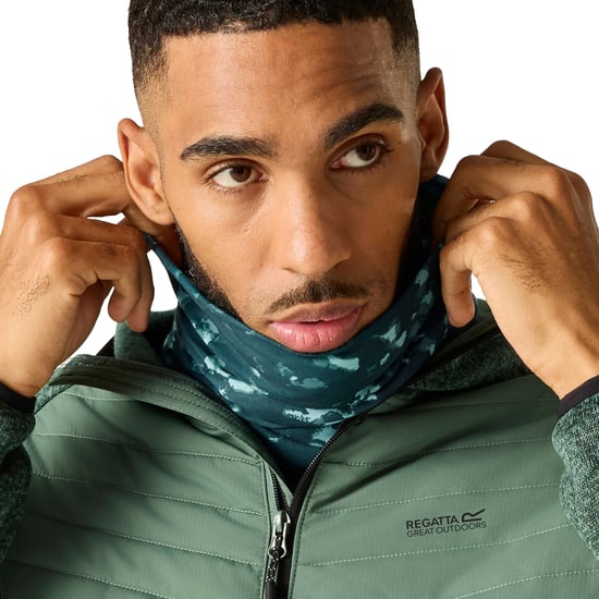 Regatta Unisex Adult Multitube II Brush Stroke Snood (Mediterranea) - Image 5