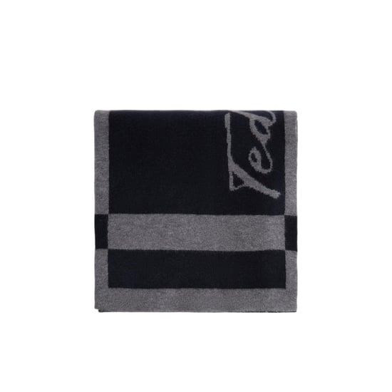 Ted Baker Lettering Knitted Reversible Scarf (Grey) - Image 2