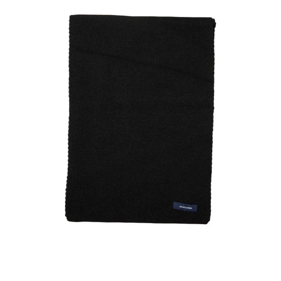 Jack And Jones Jacdna Logo Knitted Scarf (Black) - Image 3