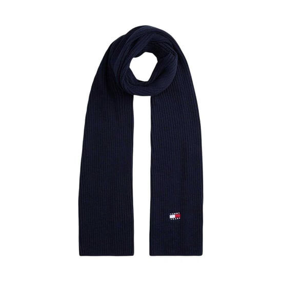 Tommy Jeans Unisex geribbelde sjaal voor volwassenen (Donkere marine) - Image 2
